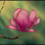 Fragmentierte Magnolie